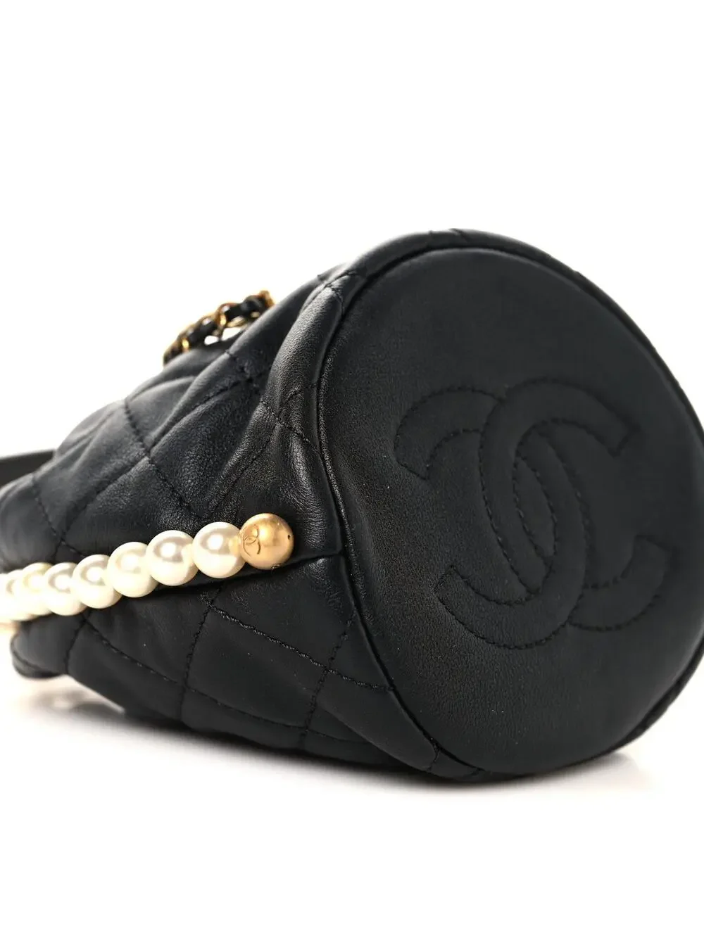 Chanel Calfskin Quilted Pearl Mini #308836C19B